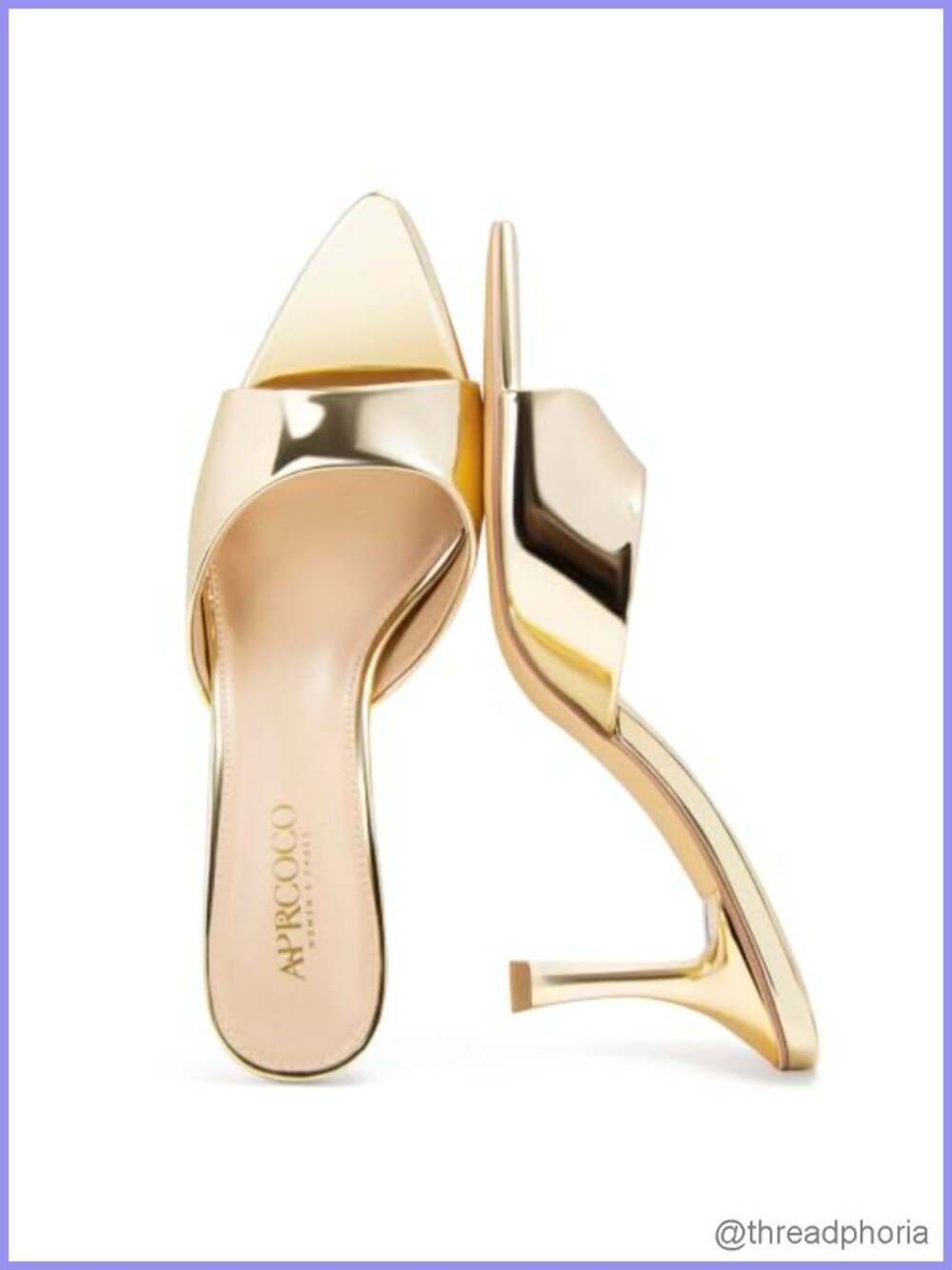 Open Toe Heeled Mules Stiletto Slip On Sandals